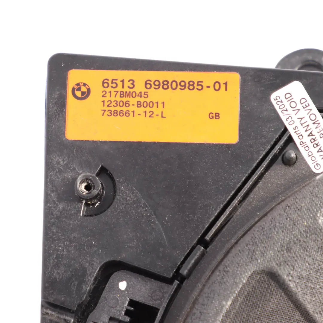 BMW X3 E83 Central Bass Speaker Left N/S Stereo 6980985