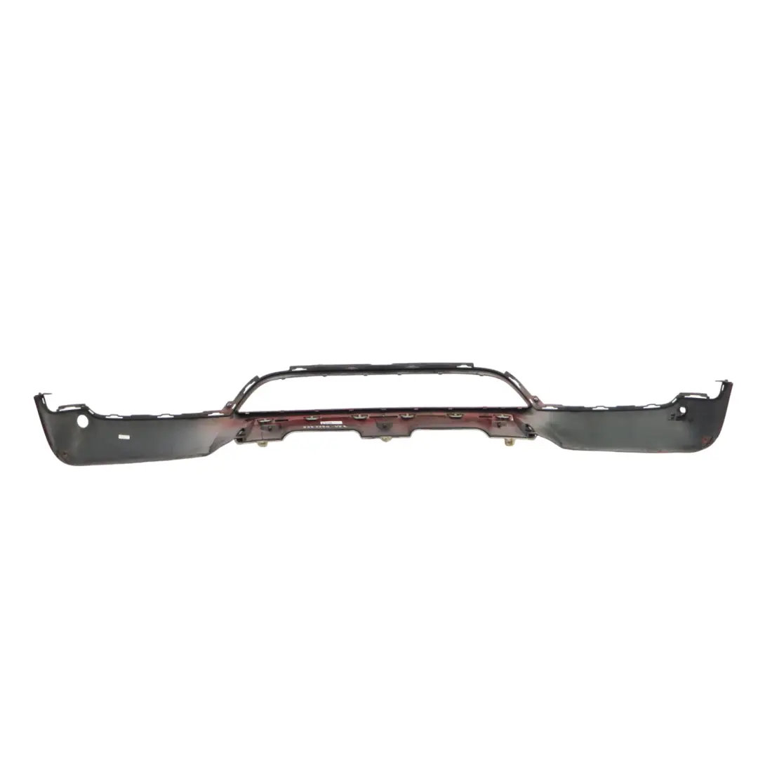 BMW X6 E71 Bumper Front Lower Centre Trim Panel Vermilion Red Metallic - A82