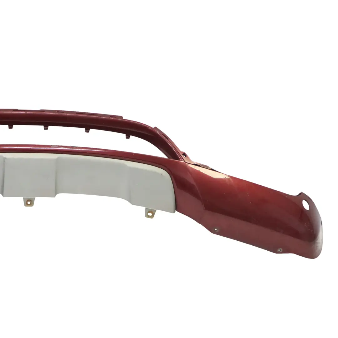 BMW X6 E71 Bumper Front Lower Centre Trim Panel Vermilion Red Metallic - A82