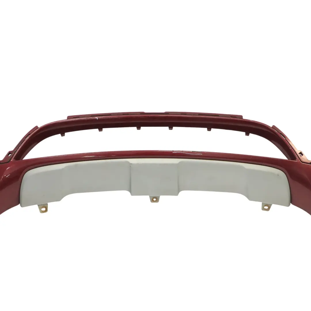 BMW X6 E71 Bumper Front Lower Centre Trim Panel Vermilion Red Metallic - A82