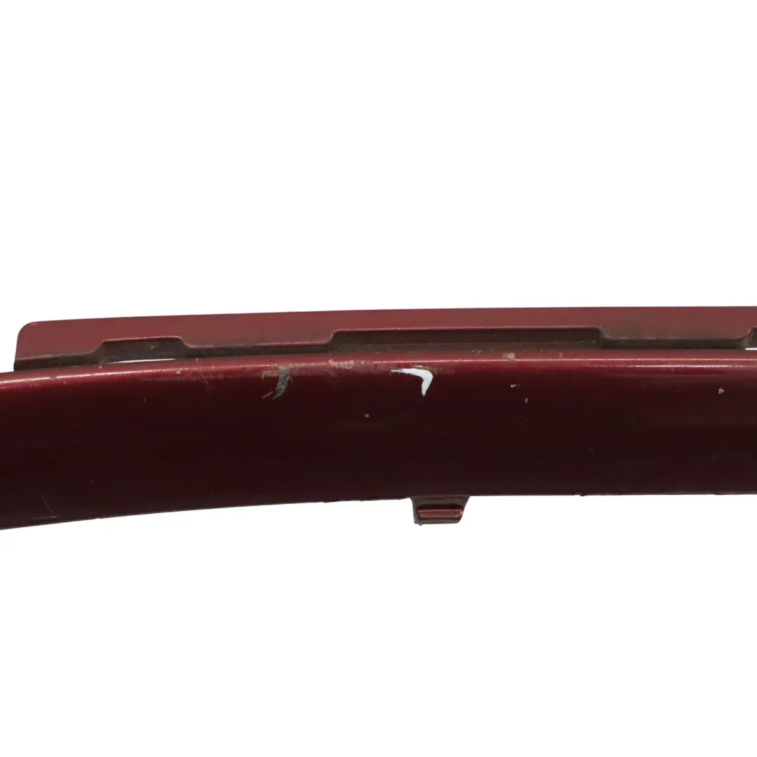 BMW X6 E71 Bumper Front Lower Centre Trim Panel Vermilion Red Metallic - A82