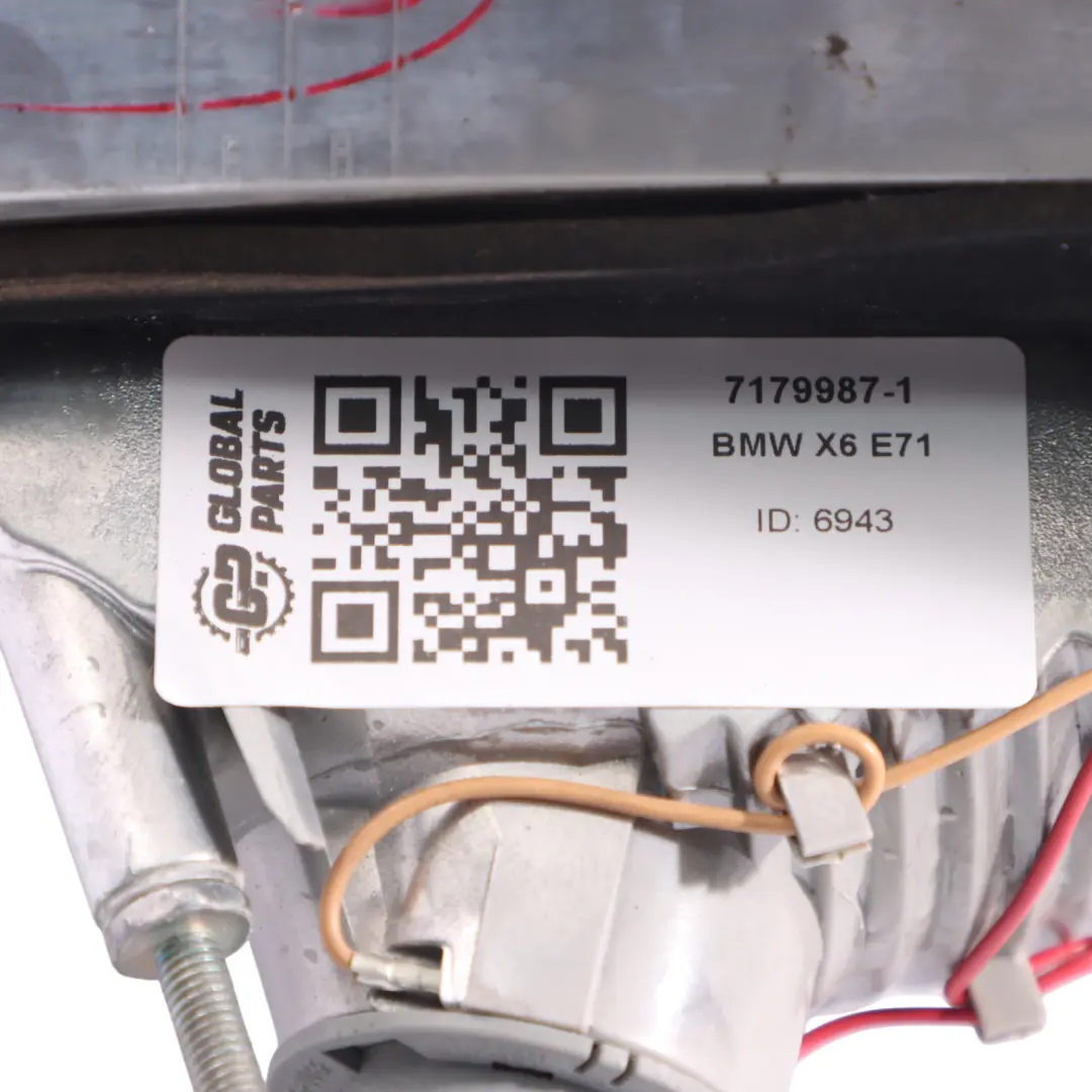 BMW X6 Series 1 E71 E72 Rear Lamp Light In Trunk Lid Left N/S 7179987