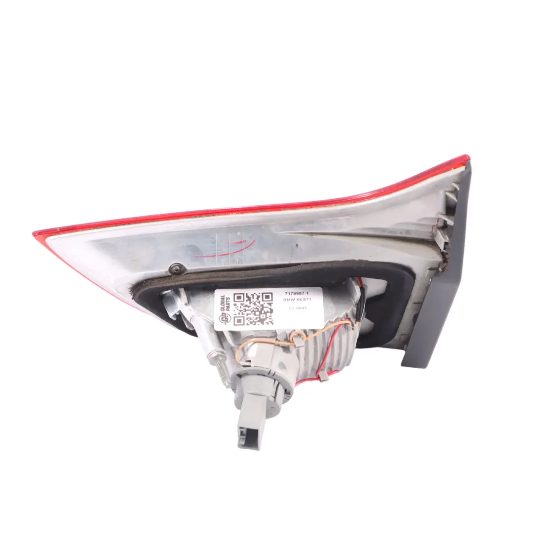 BMW X6 Series 1 E71 E72 Rear Lamp Light In Trunk Lid Left N/S 7179987