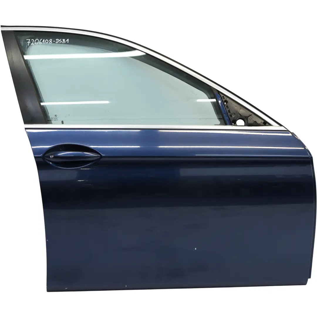 BMW F10 F11 Door Front Right O/S Tiefseeblau Deep Sea Blue Metallic - A76