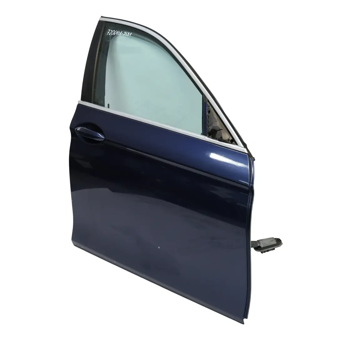 BMW F10 F11 Door Front Right O/S Tiefseeblau Deep Sea Blue Metallic - A76