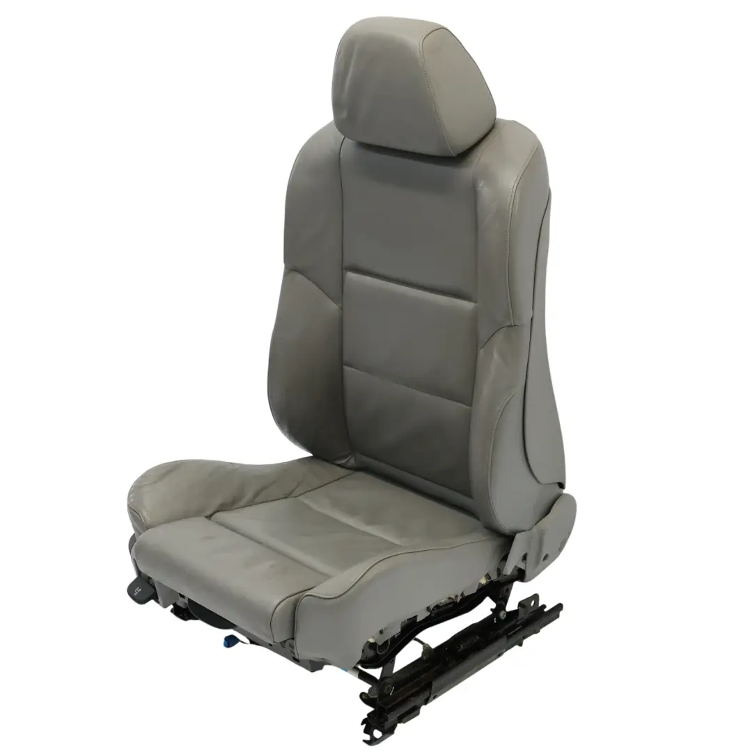 BMW 5 Series E60 E61 M Sport Dakota Grey Leather Front Right O/S Seat