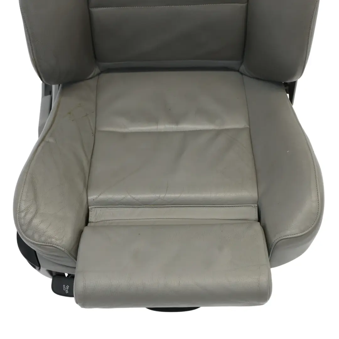 BMW 5 Series E60 E61 M Sport Dakota Grey Leather Front Right O/S Seat