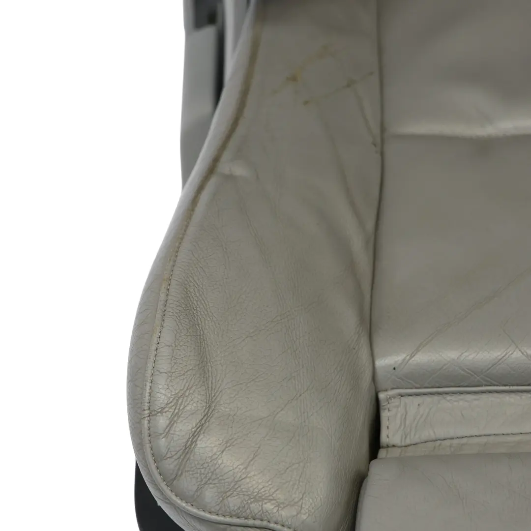 BMW 5 Series E60 E61 M Sport Dakota Grey Leather Front Right O/S Seat