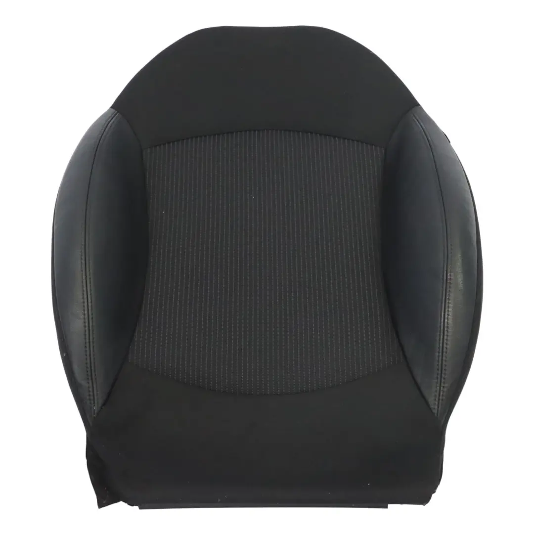 Mini R55 R56 LCI Base Delantera Funda Asiento Tela Izquierda Cuero Negro 7270195