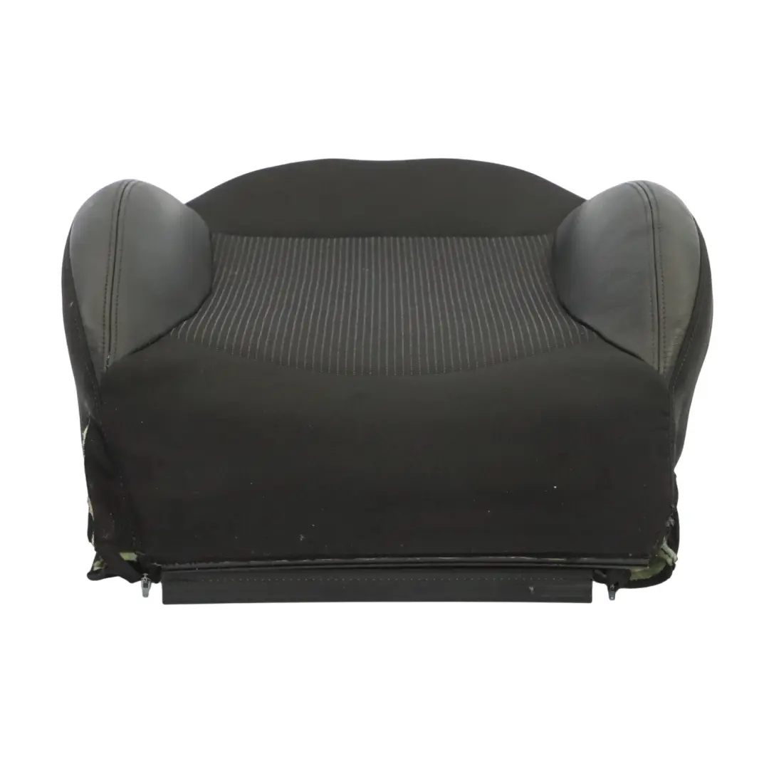 Mini R55 R56 LCI Base Delantera Funda Asiento Tela Izquierda Cuero Negro 7270195