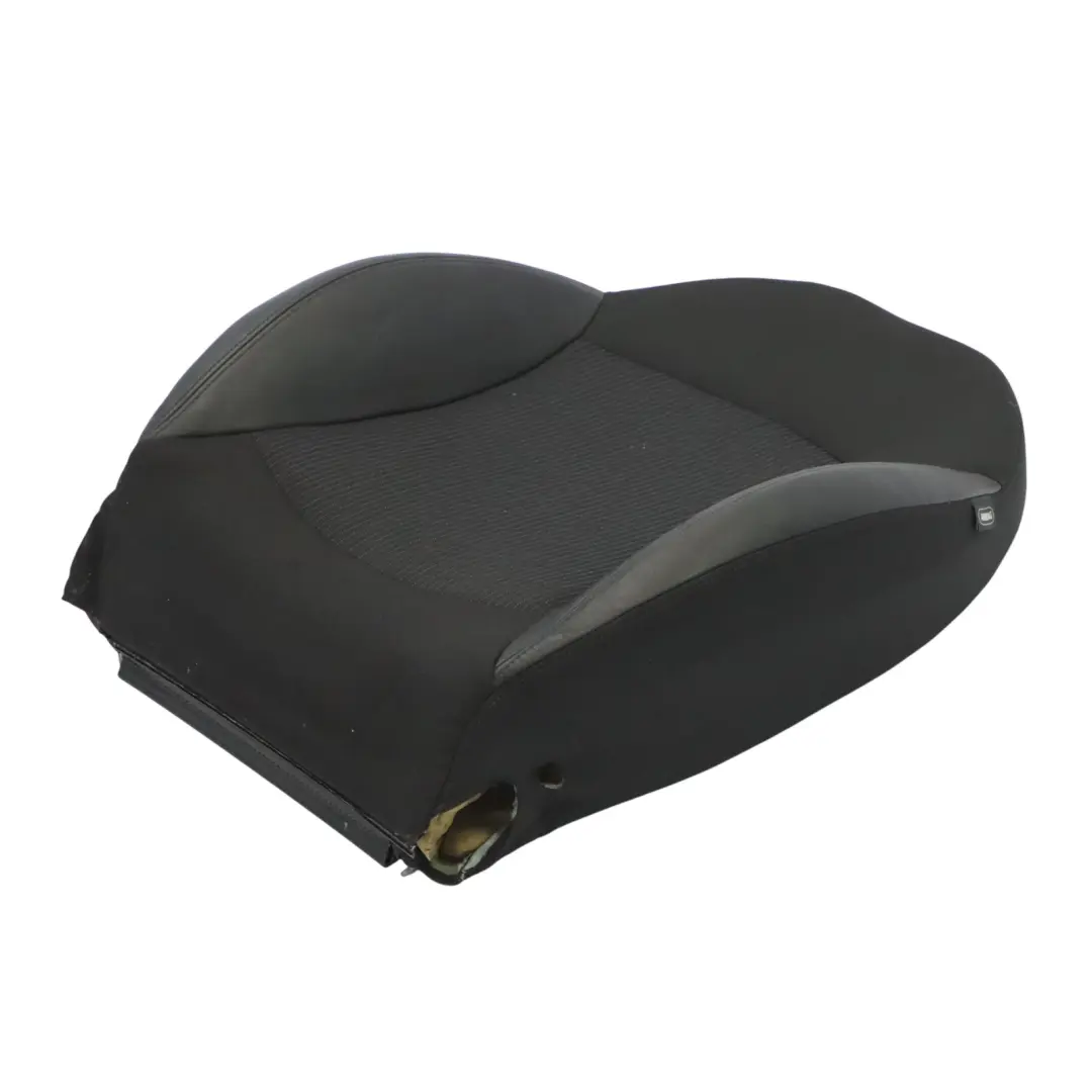 Mini R55 R56 LCI Base Delantera Funda Asiento Tela Izquierda Cuero Negro 7270195