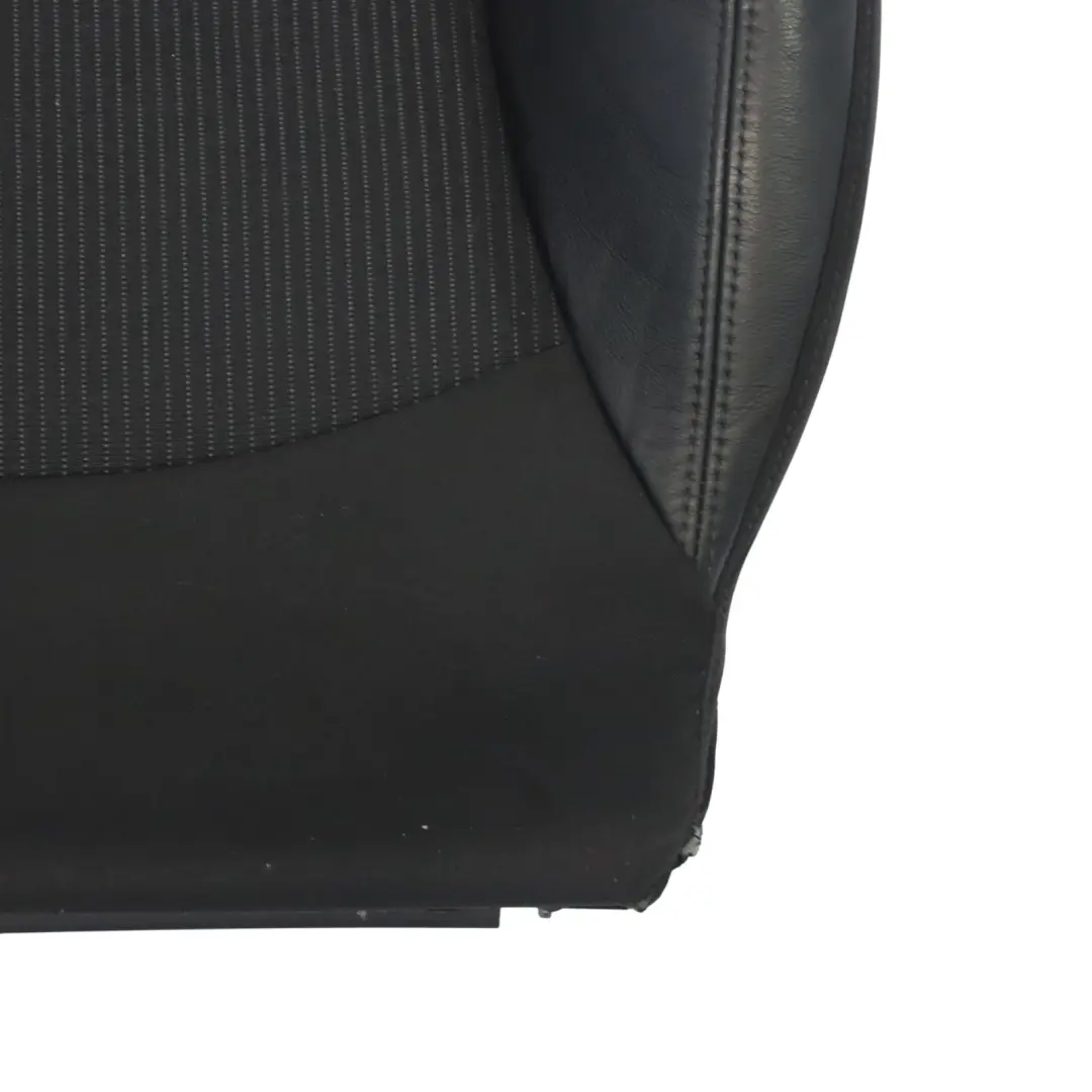 Mini R55 R56 LCI Front Base Seat Cover Cloth Left N/S Leather Black 7270195