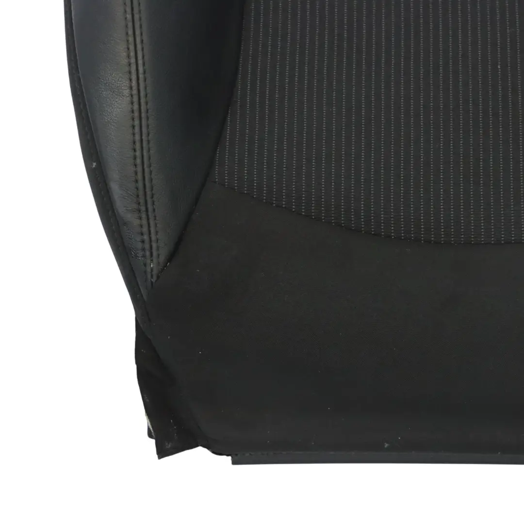 Mini R55 R56 LCI Base Delantera Funda Asiento Tela Izquierda Cuero Negro 7270195