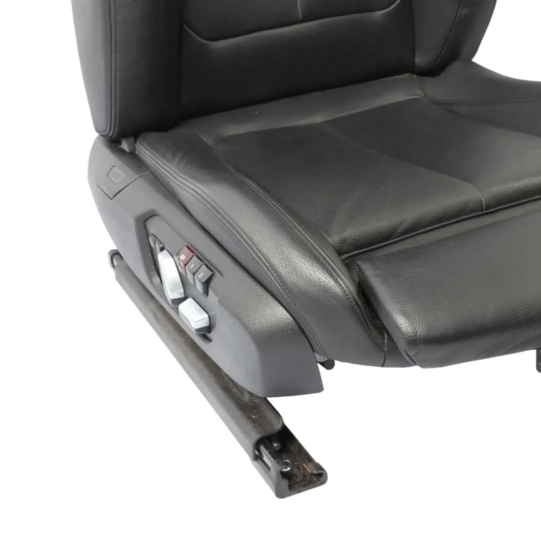 Front Seat BMW F32 Right O/S Sport Heated Leather Dakota Black LCSW Memory