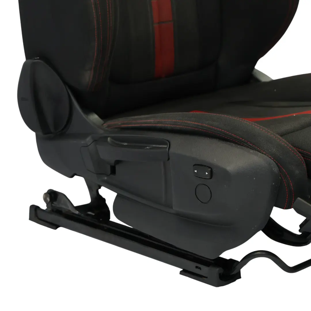 Front Seat BMW F46 Right O/S Sport Passenger Cloth Fabric Race Anthracite Red
