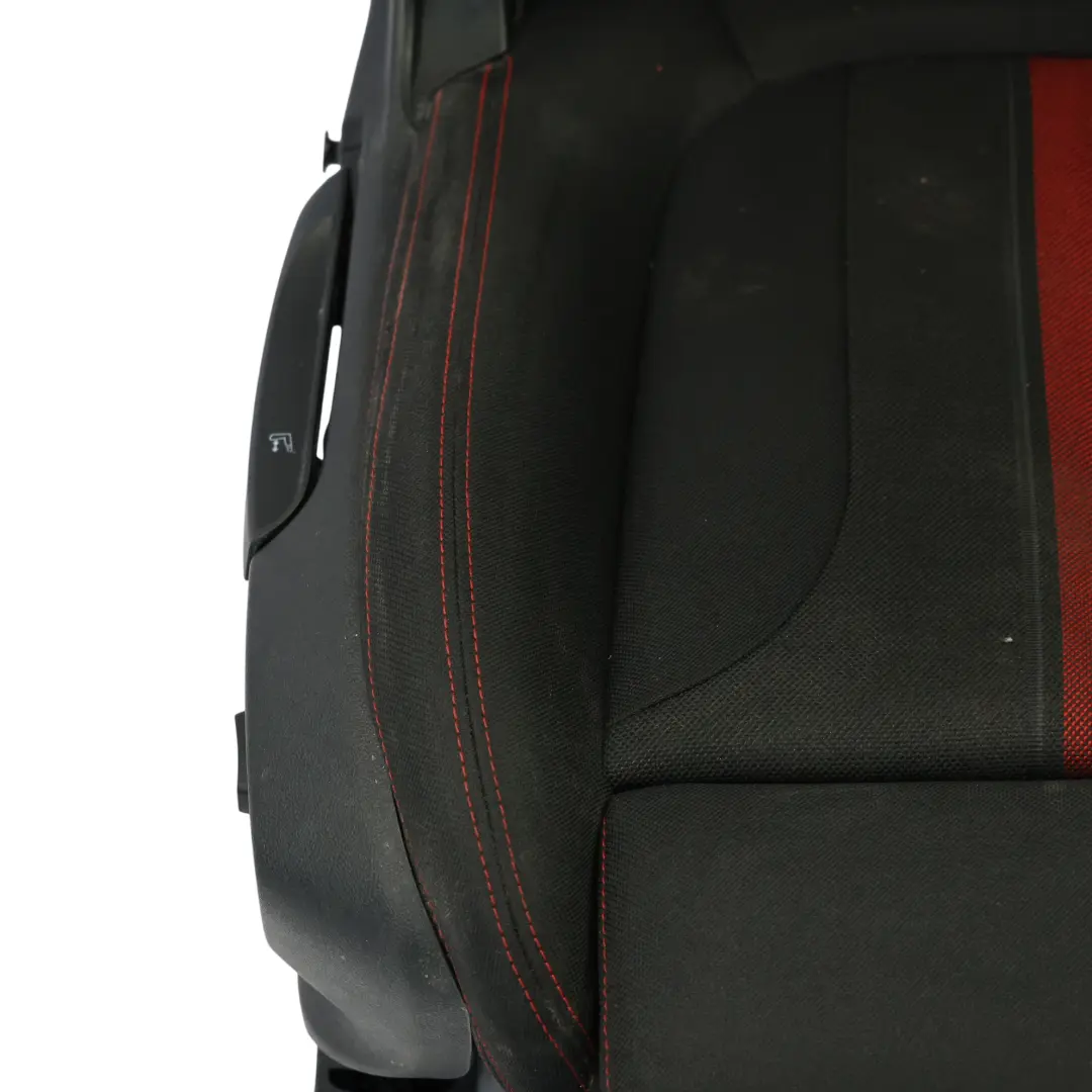 Front Seat BMW F46 Right O/S Sport Passenger Cloth Fabric Race Anthracite Red