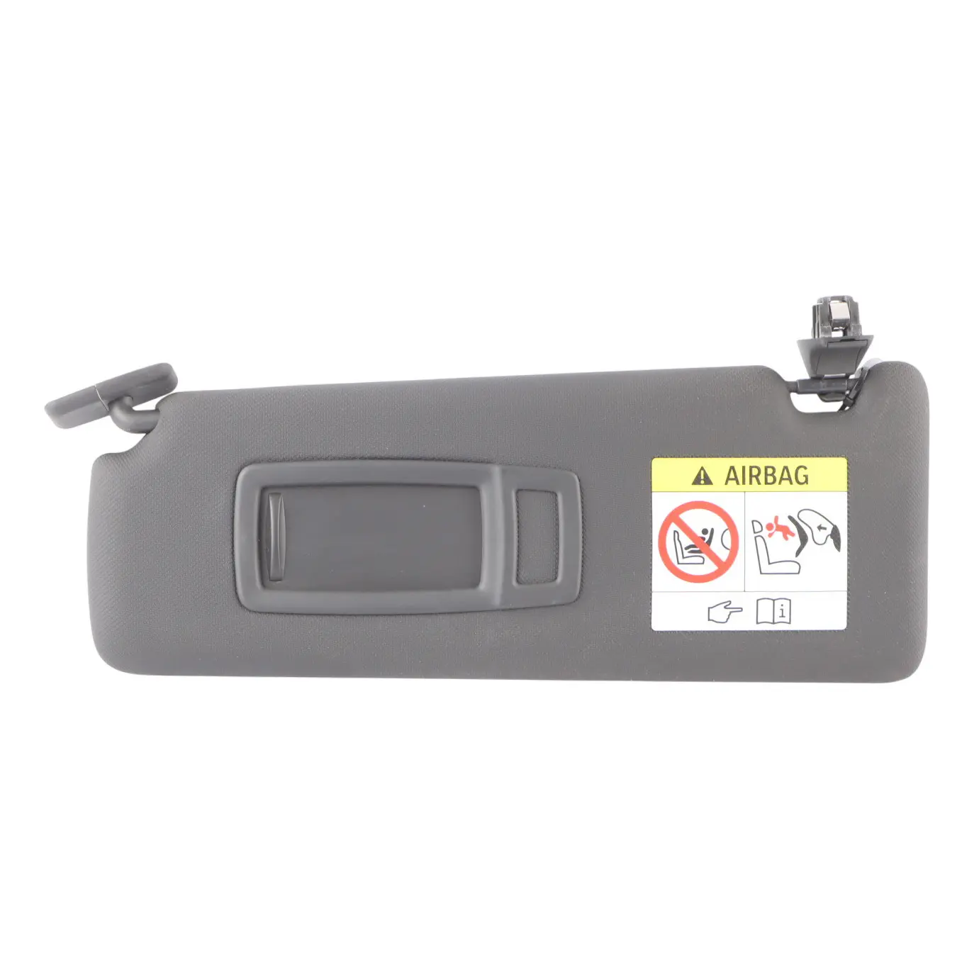 BMW F36 Sun Visor Mirror Panel Sunvisor Left N/S Black 7419609