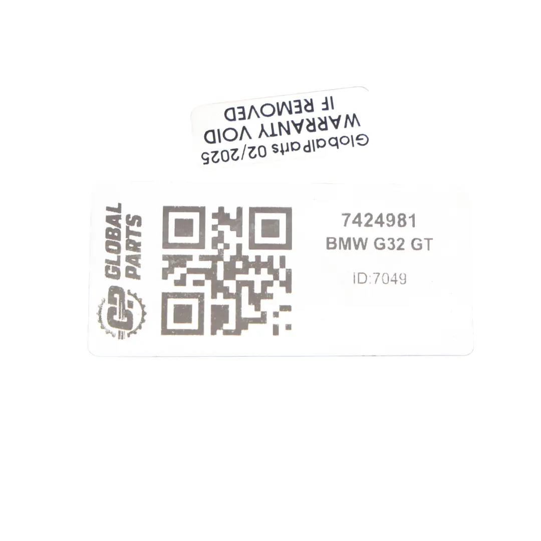 BMW G32 GT Mocowanie Podnośnika Szyby Regulatora Lewy Tył 7424981