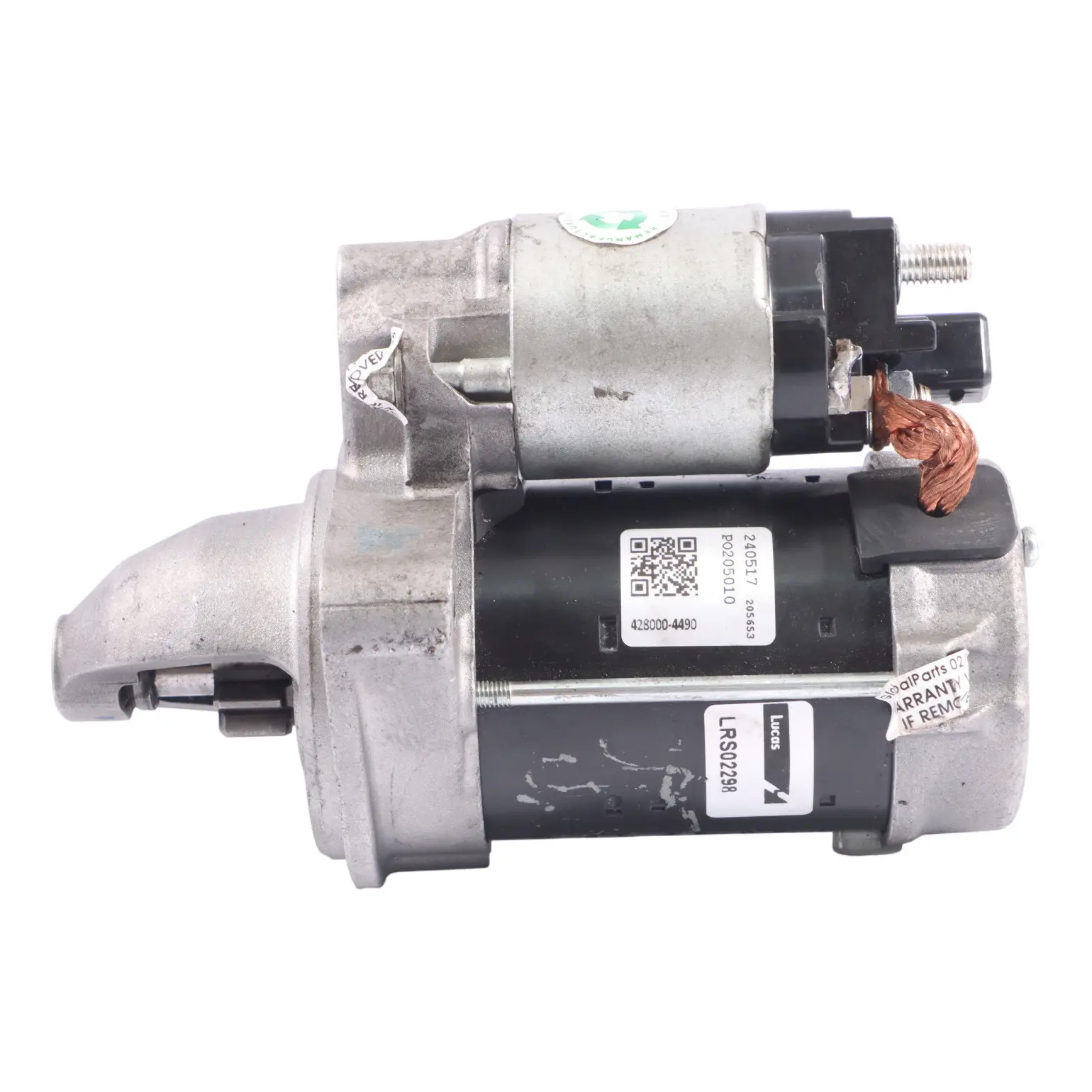 BMW E60 E70 E87 E90 F10 F20 F30 N52 N53 Motor arranque motor gasolina 7521122