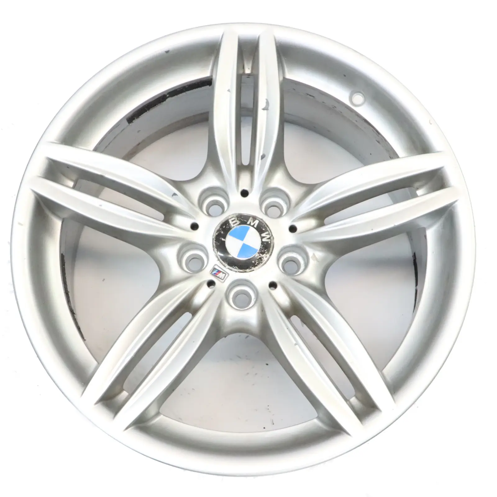 BMW F10 Jante arrière alliage argenté M Double Spoke 351 9J 19" ET:44 7842653