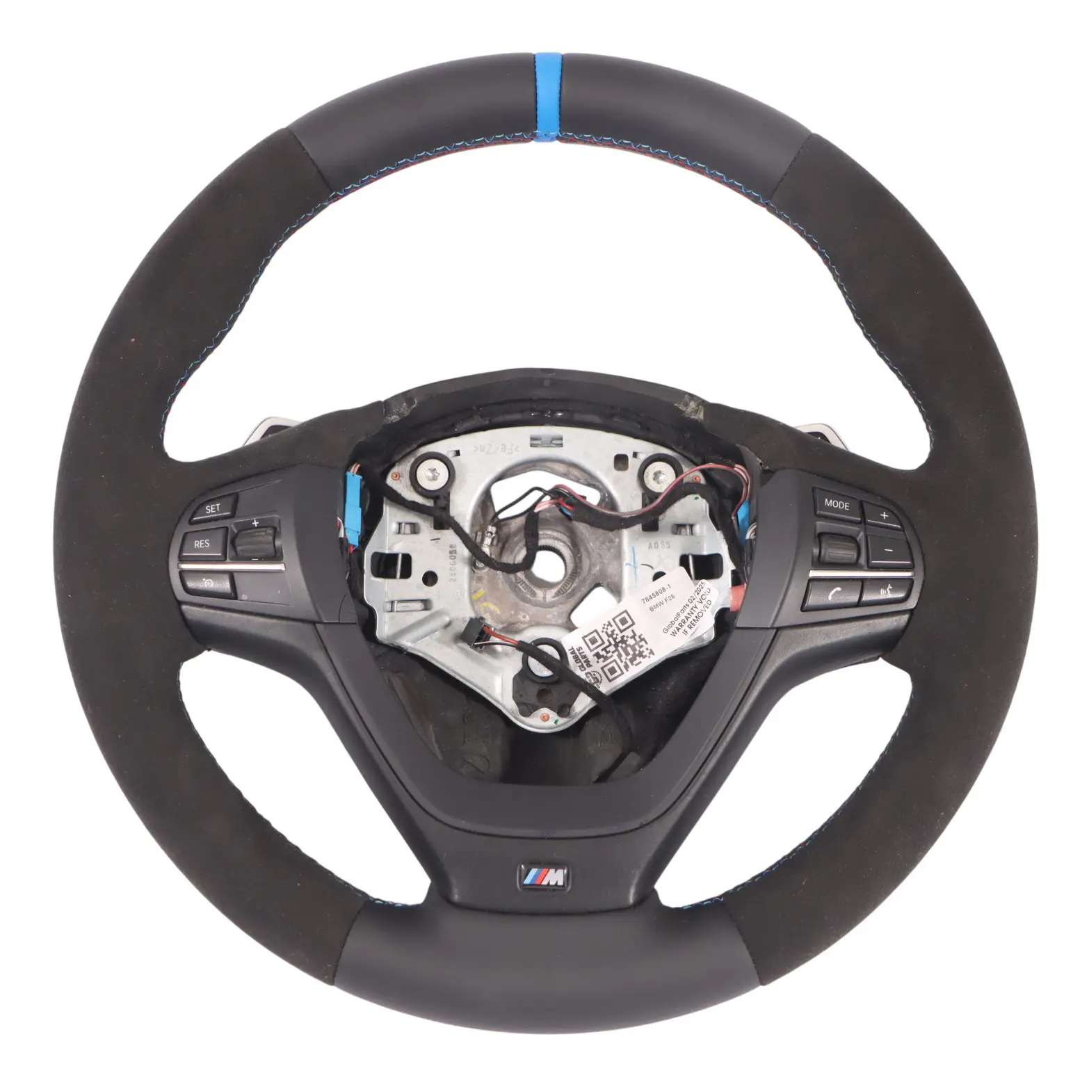 Steering Wheel BMW F25 F26 NEW Black Leather Alcantara M Sport Paddle Shift