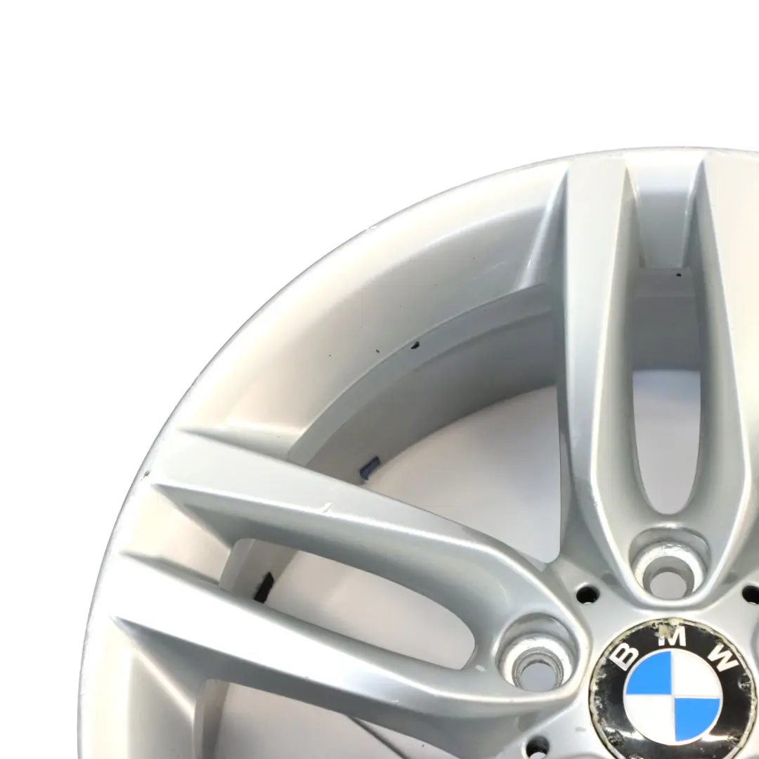 BMW F20 F21 Silver Alloy Wheel Rim 18" 7,5J ET:45 M Double Spoke 461 7846784