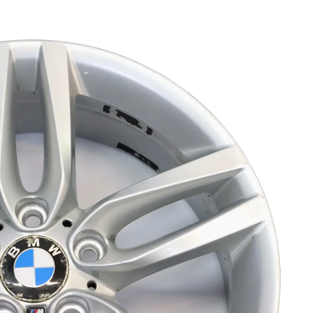 BMW F20 F21 Silver Alloy Wheel Rim 18" 7,5J ET:45 M Double Spoke 461 7846784