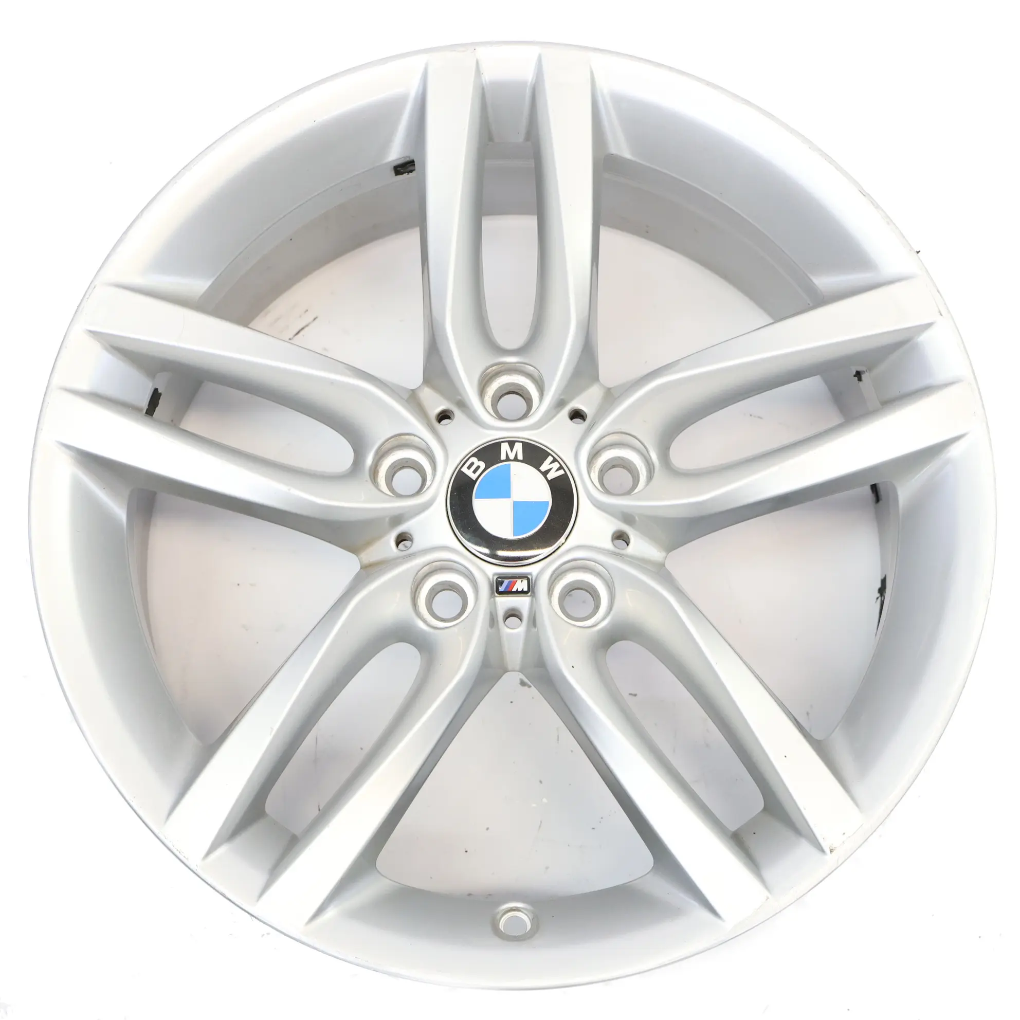 BMW F20 F21 Srebrna Felga Aluminiowa 18" 7,5J ET:45 M Double 461 7846784