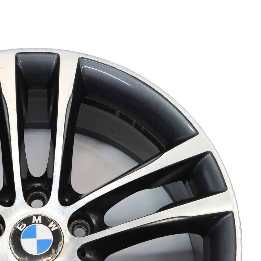 BMW F34 GT Front Wheel Alloy Rim 19" 8J ET:30 M Double Spoke 598M 7847543