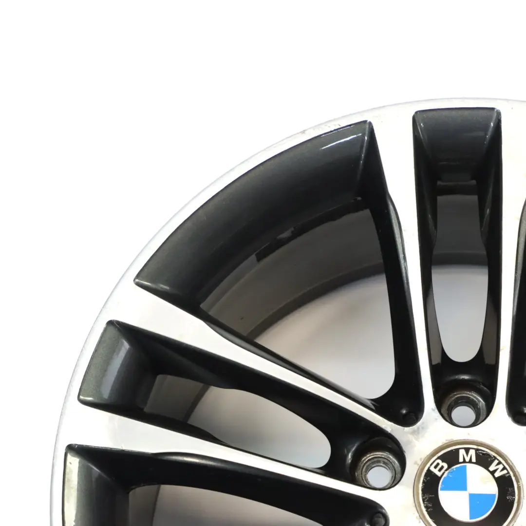 BMW F34 GT Hinterrad Alufelge 19" 9J ET:42 M Doppelspeiche 598M 7847544