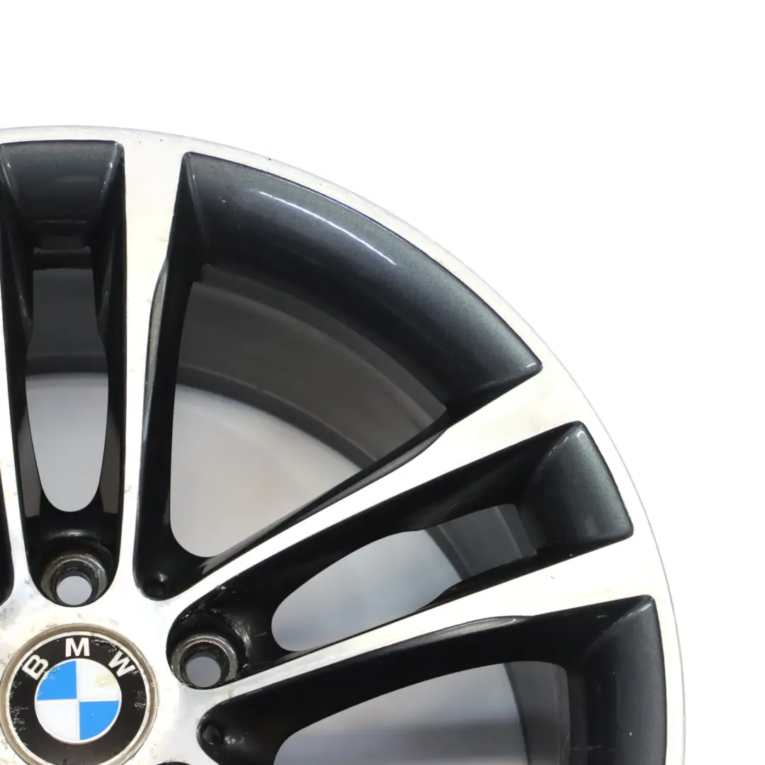 BMW F34 GT Hinterrad Alufelge 19" 9J ET:42 M Doppelspeiche 598M 7847544