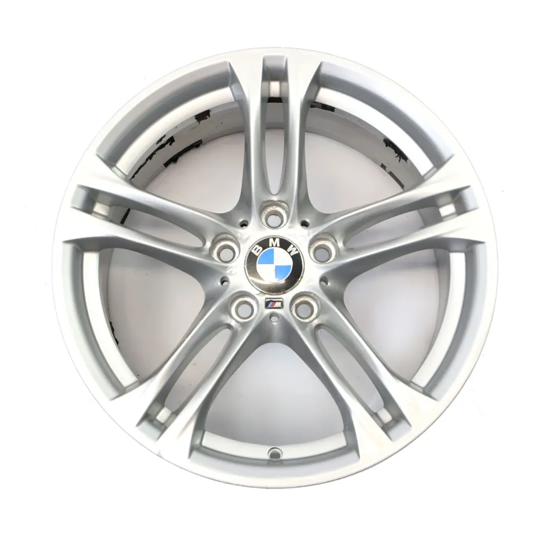 BMW F10 F12 Llanta de Aleación Trasera 18" 9J ET:44 M Doble Radio 613 7848573