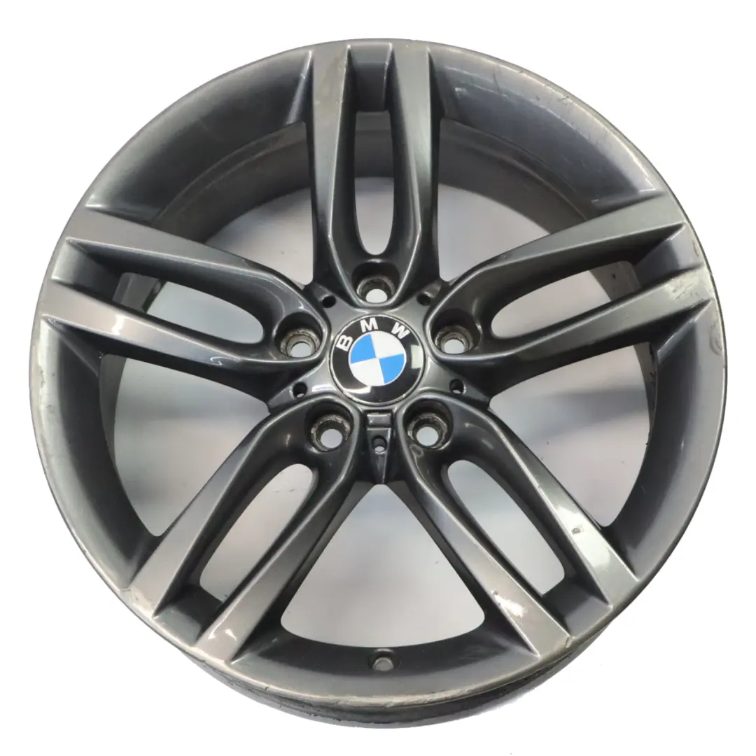 Llanta De aleacionBMW F20 F21 F22 Ferricgrey 18" 7,5J ET:45 M Doble radio 461