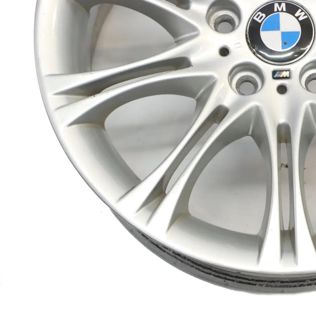 BMW E46 Z4 E85 Silver Front Alloy Wheel Rim 18" 8J ET:47 M Double Spoke 135