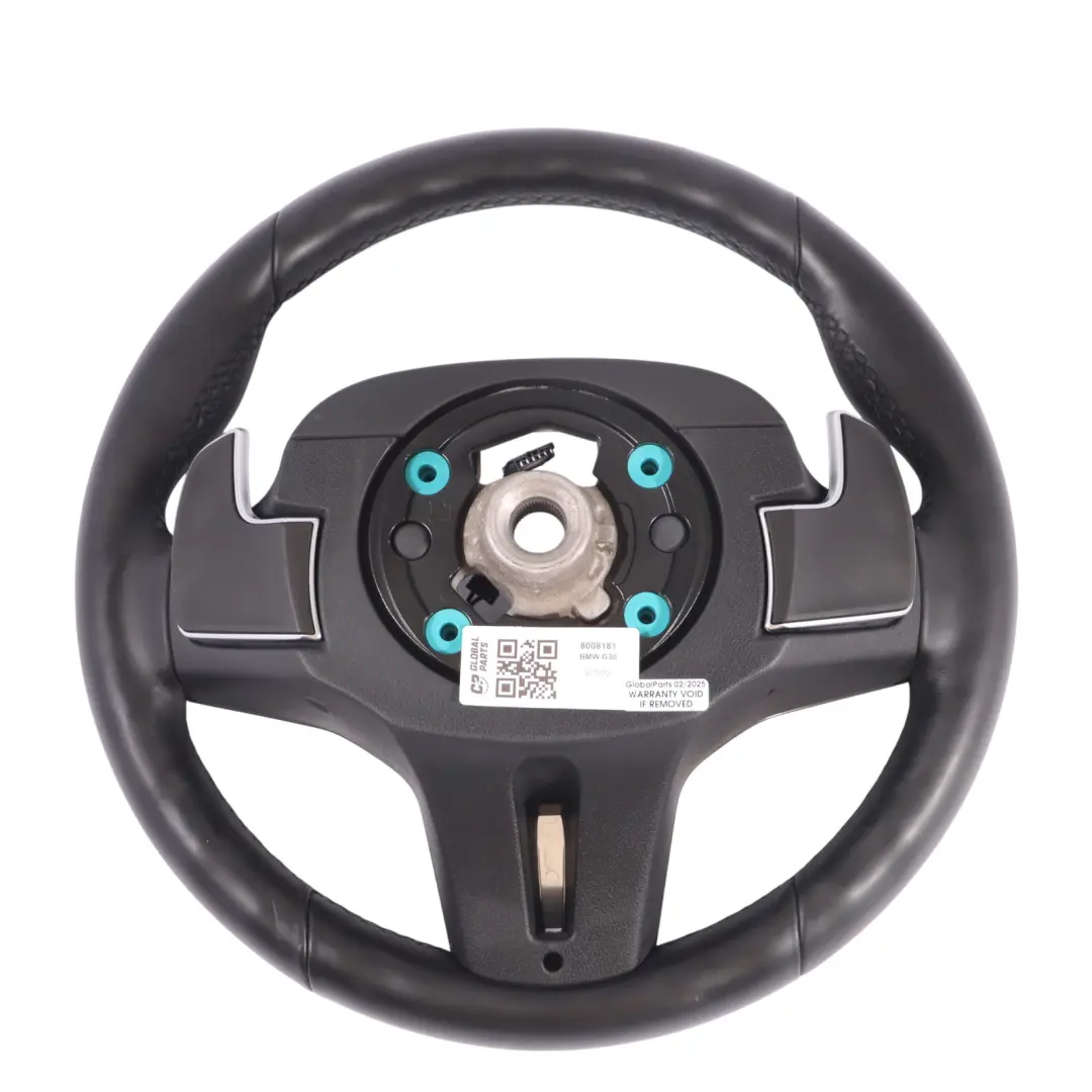 Steering Wheel BMW G30 G31 G32 X5 G05 M Sport Black Leather Paddle Shift Heated