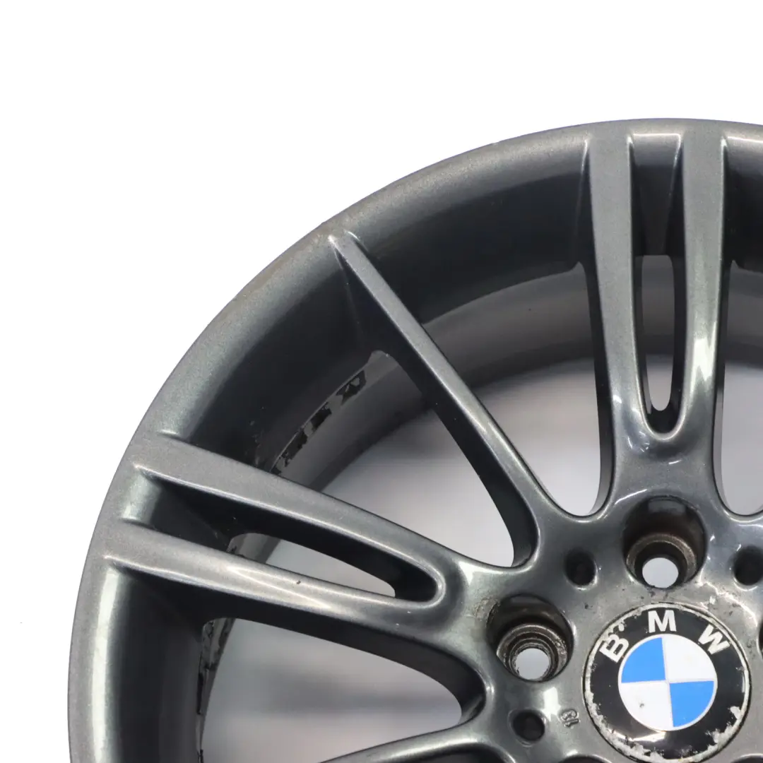 BMW E90 Szara Felga Aluminiowa 18" M Spider Spoke 193 8,5J ET:37 8036934