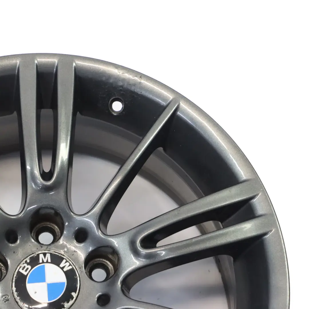 BMW E90 Szara Felga Aluminiowa 18" M Spider Spoke 193 8,5J ET:37 8036934