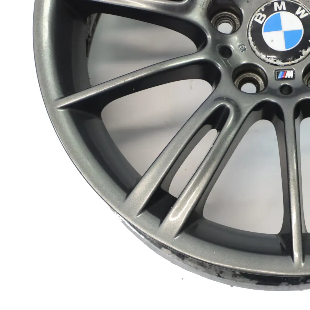 BMW E90 Szara Felga Aluminiowa 18" M Spider Spoke 193 8,5J ET:37 8036934