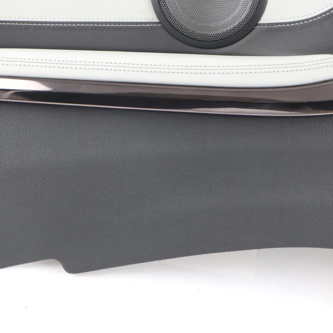 BMW F83 M4 Cabrio Rear Left N/S Lateral Lining Panel Black Leather Silverstone