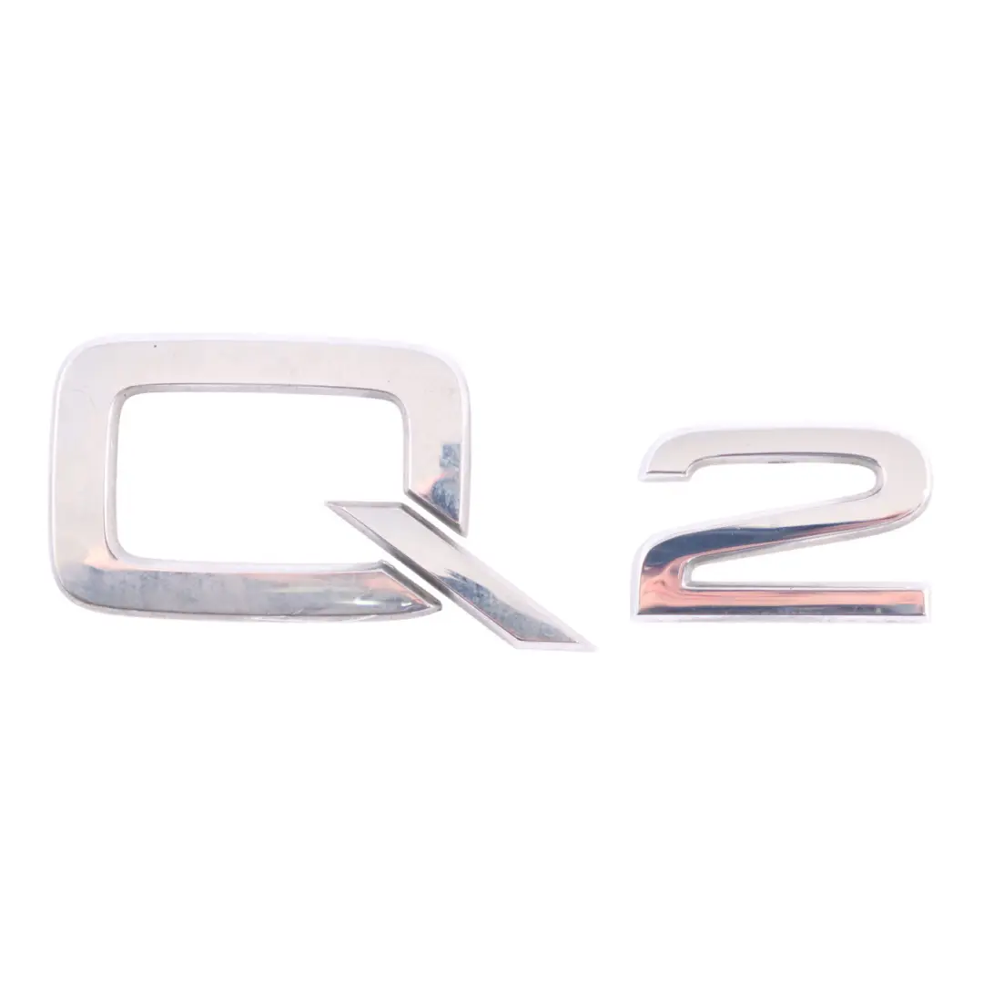 Audi Q2 GA Kofferraum Emblem Heckklappe Aufgeklebtes Abzeichen Logo 81A071803