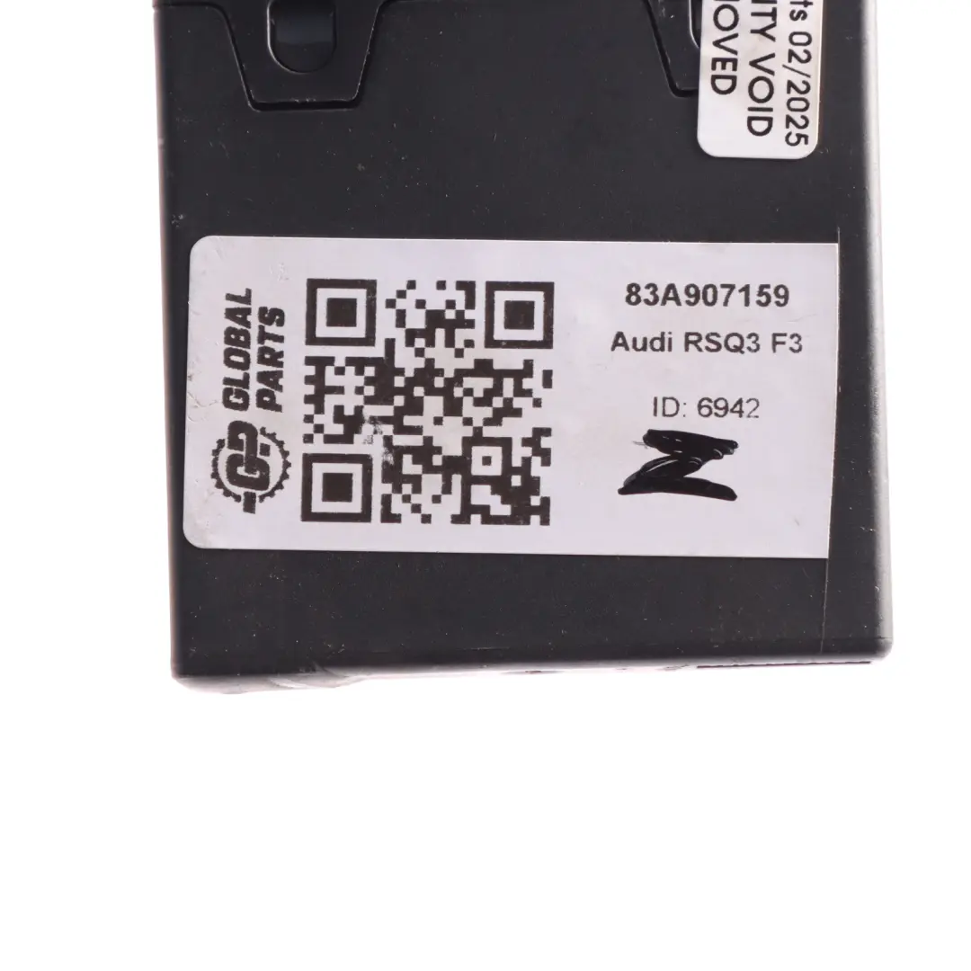 Audi Q3 RSQ3 F3 Body Sound Impact Control Module ECU 83A907159