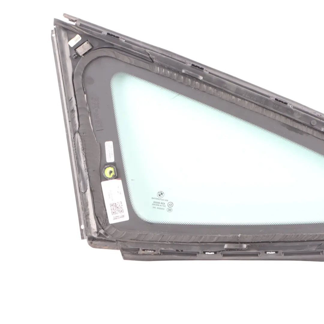 BMW G32 Quarter Side Window Green Fixed Rear Right O/S 8495576