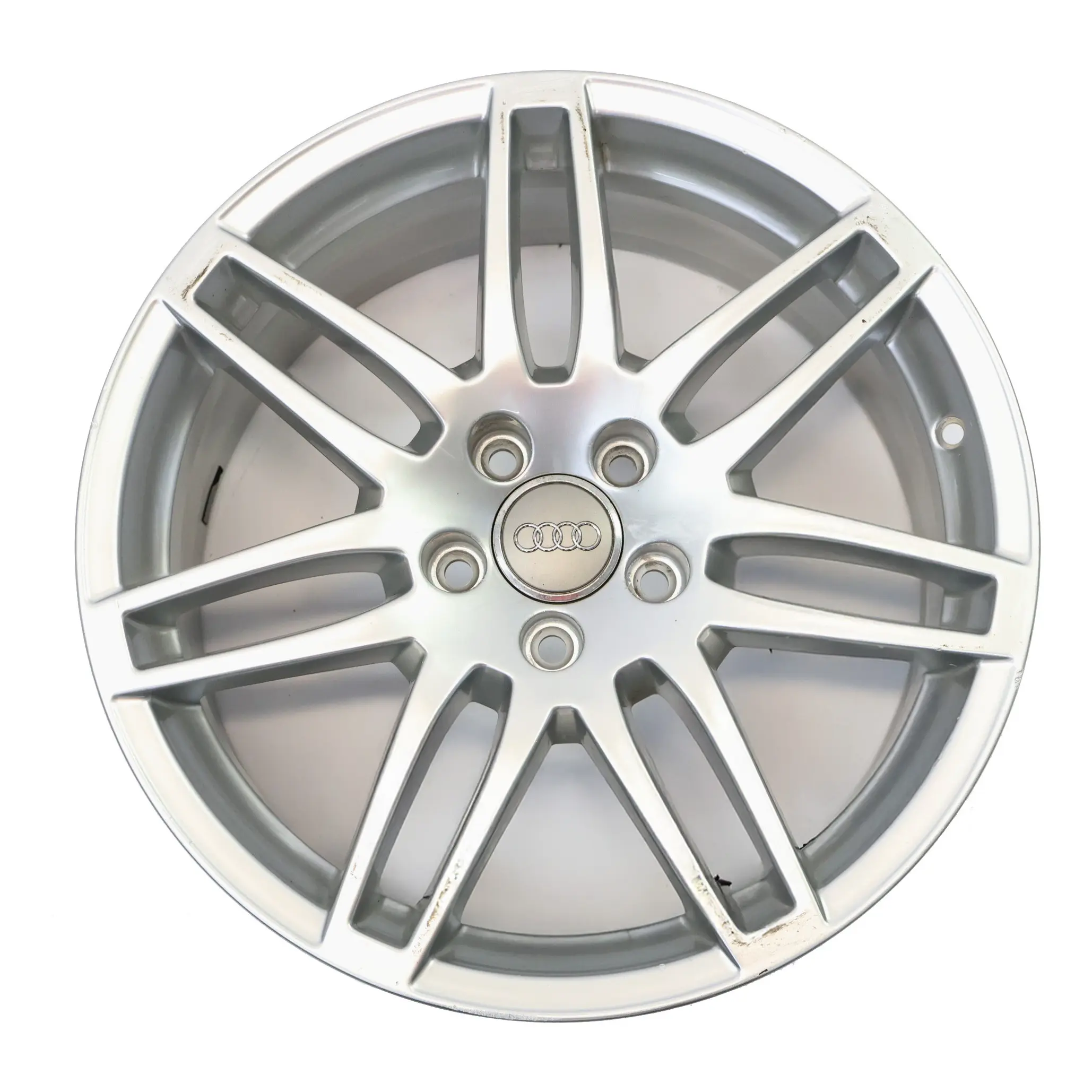 Audi A4 B7 8E Silberne Leichtmetallfelge Alufelge 18" ET:43 8J 8E0601025BF