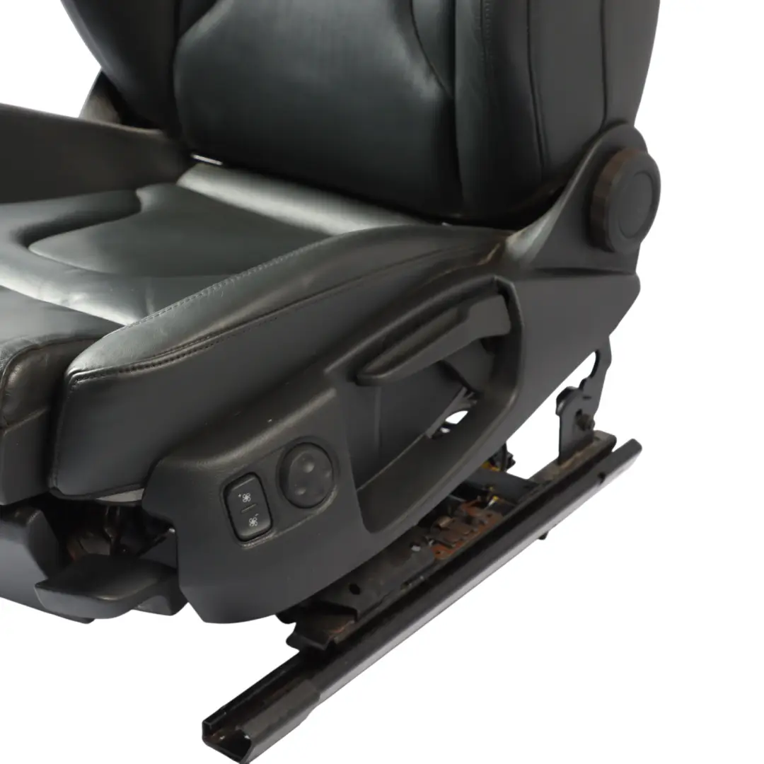 Audi A5 8F Cabrio Front Seat S-Line Heated Ventilated Left N/S Leather Black