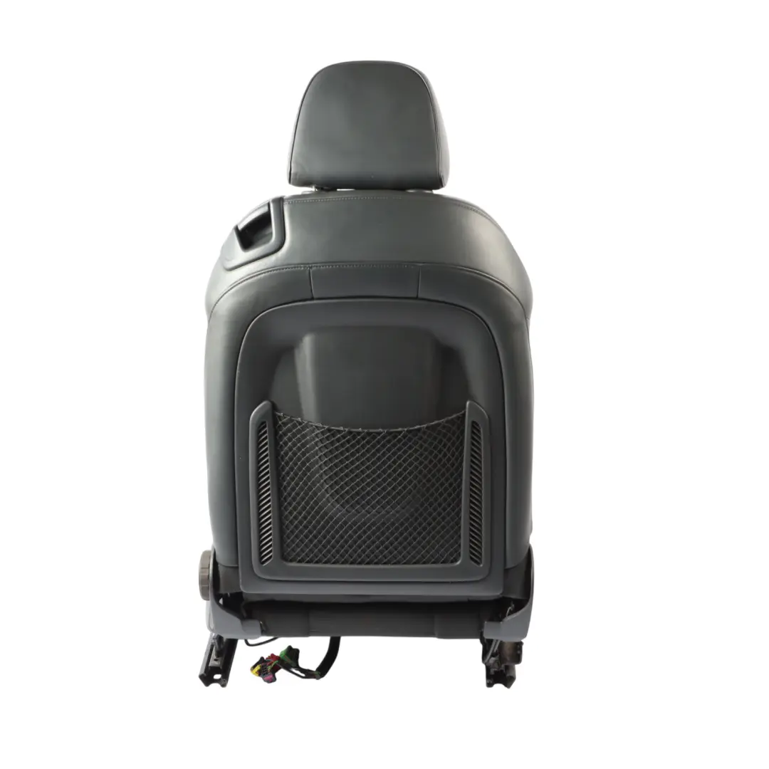 Audi A5 8F Cabrio Front Seat S-Line Heated Ventilated Left N/S Leather Black