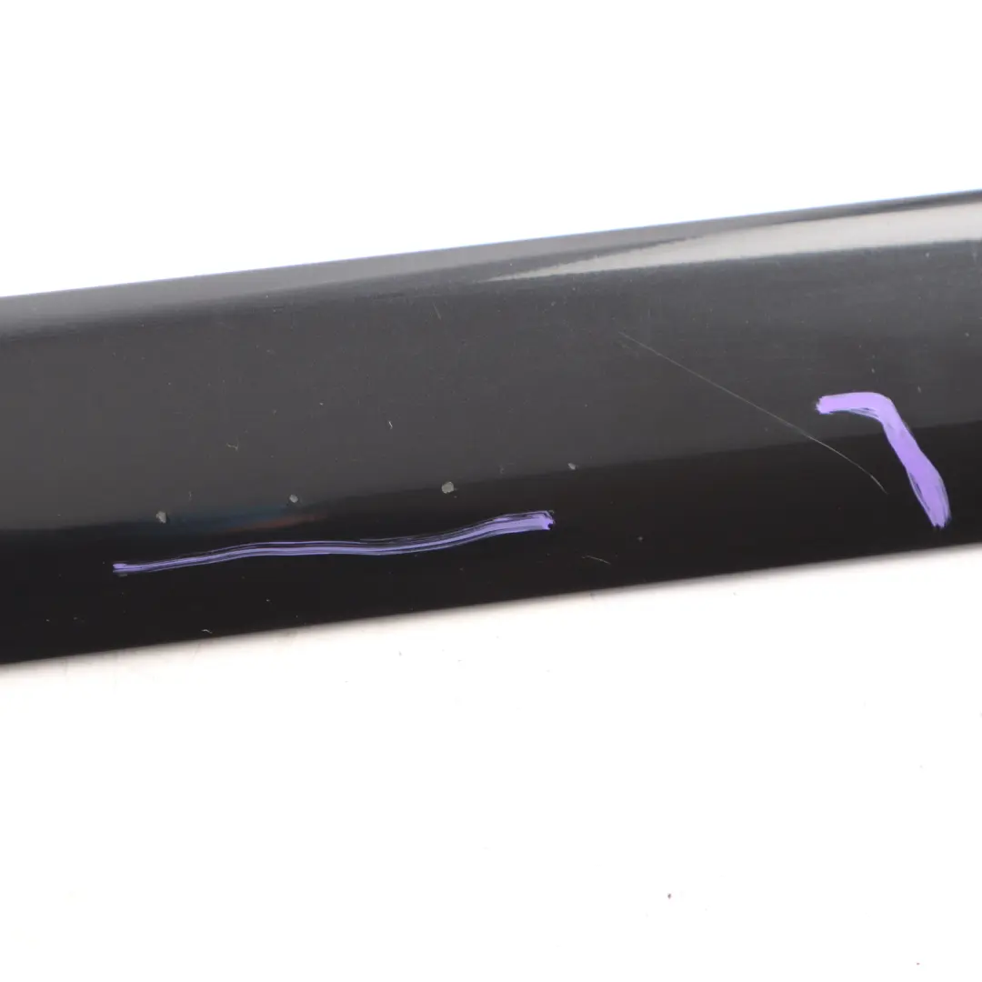 Audi A4 B7 Door Trim Moulding Strip Panel Front Right O/S Black 8H0853954