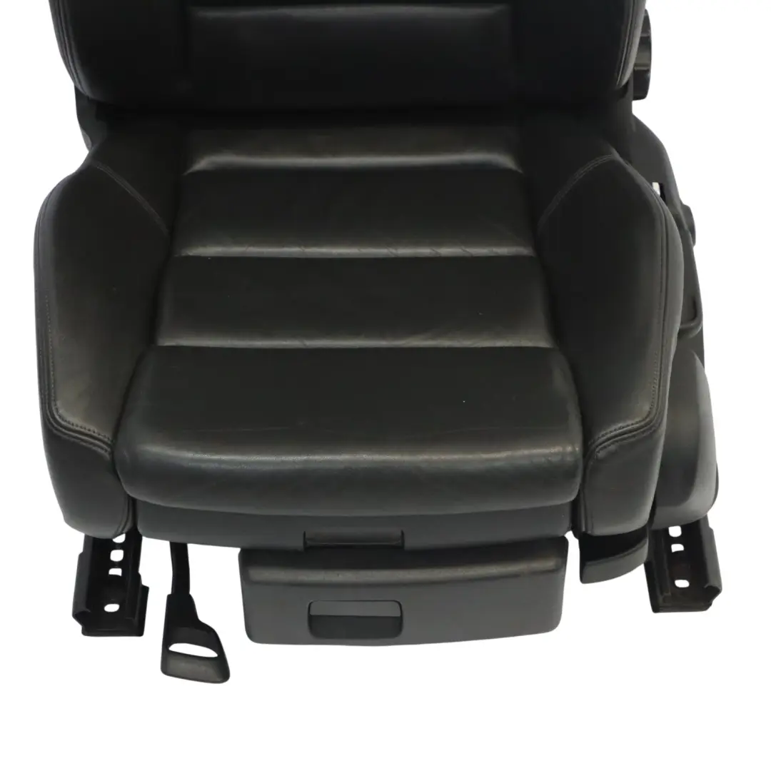 Audi A4 B7 8H Asiento Deportivo Convertible Delantero Izquierdo Cuero Negro Soul