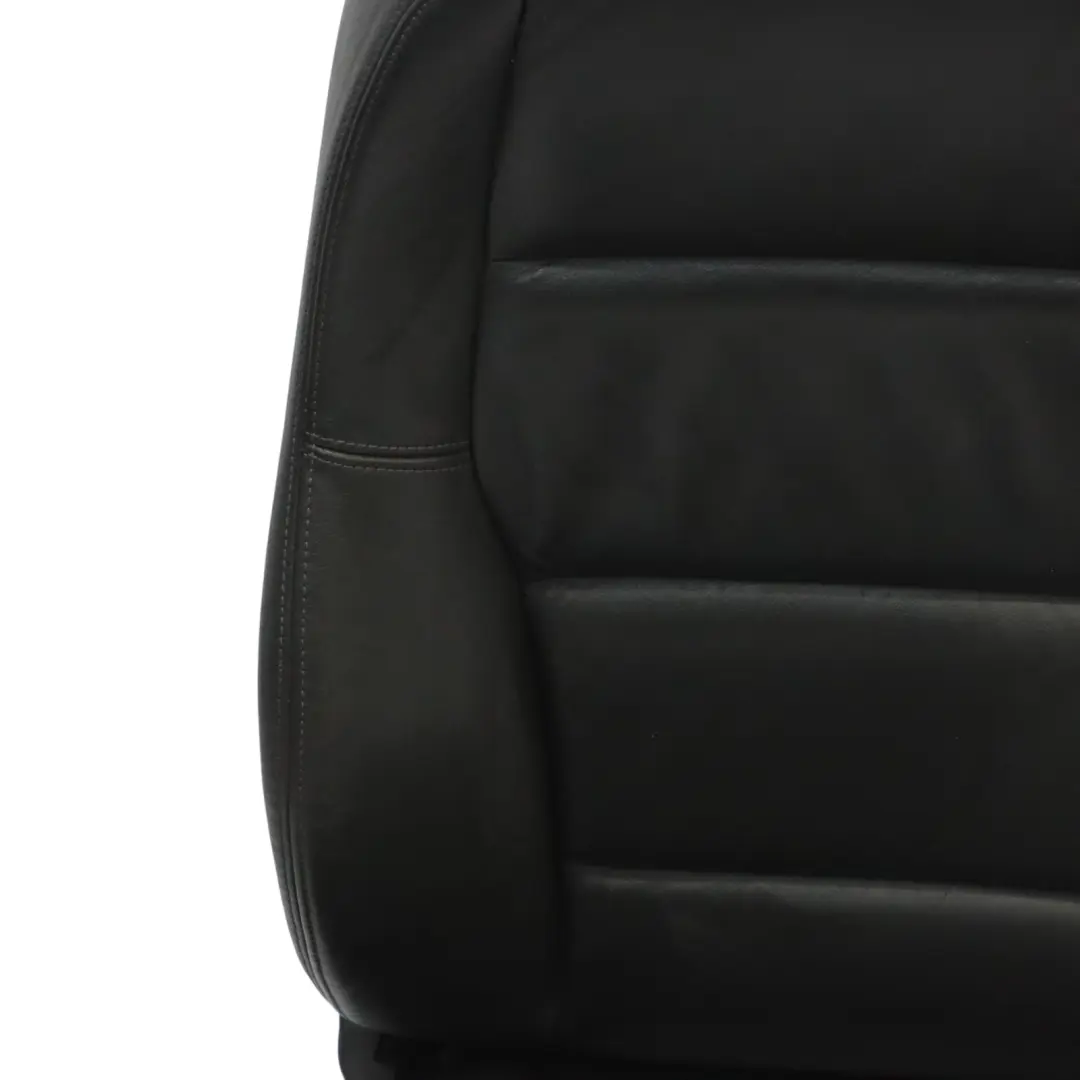 Audi A4 B7 8H Asiento Deportivo Convertible Delantero Izquierdo Cuero Negro Soul