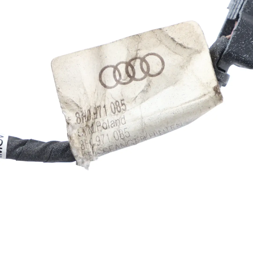 Audi A4 B7 Cabrio Convertible Wiring Loom Rear Parking PDC Sensor 8H0971085