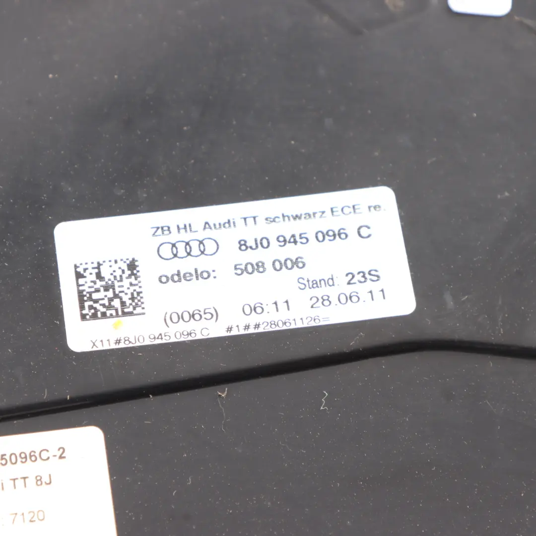 Audi TT 8J Rear Lamp Right O/S Light Trunk Lid Boot Tailgate 8J0945096C